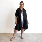 Gone Swishing Long Cotton Shirt