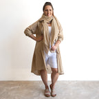 Gone Swishing Long Cotton Shirt