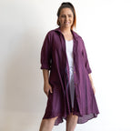 Gone Swishing Long Cotton Shirt