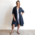 Gone Swishing Long Cotton Shirt