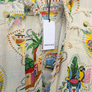 Raw Edge Summer Jacket by Orientique Australia - Guatemala Natural - 32439