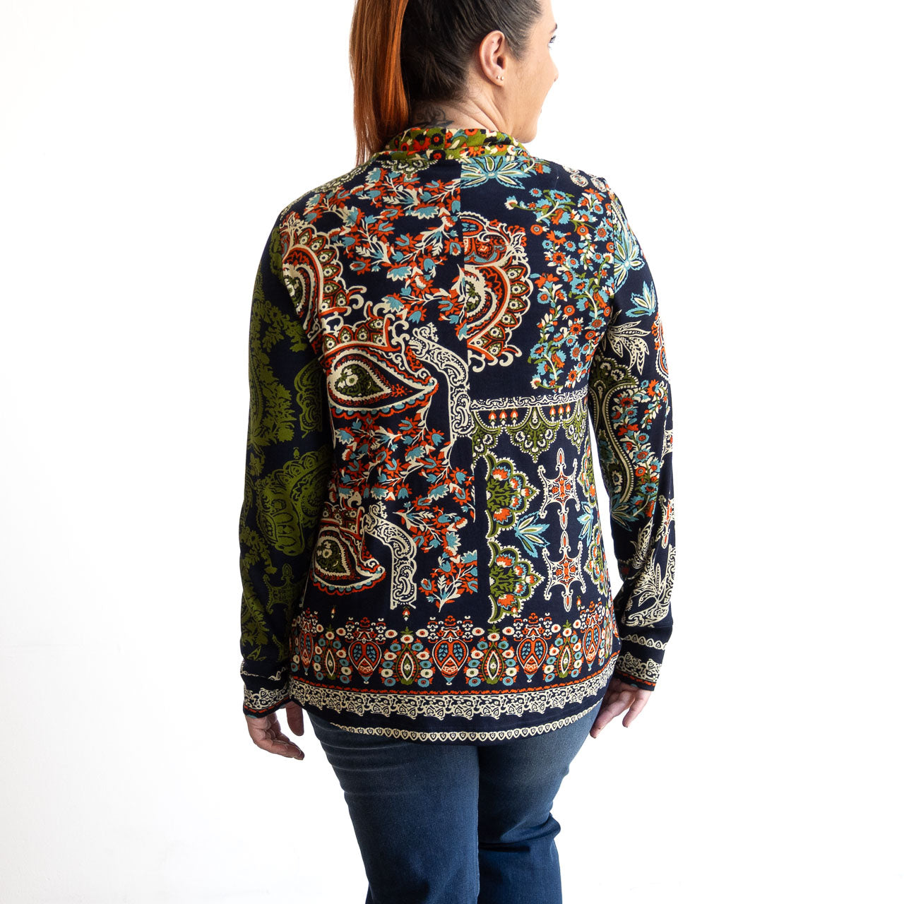 Jersey Cowl Tunic by Orientique Australia - Kumbalgharh - 32473