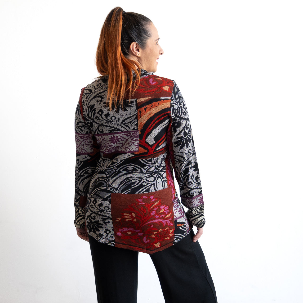 Jersey Knit Cowl Tunic by Orientique - Giza - 23100