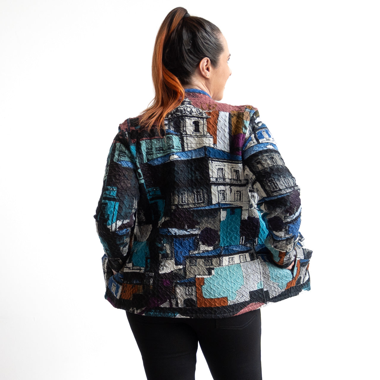 Jersey Matelasse Cardi-Coat by Orientique - Porto - 23147