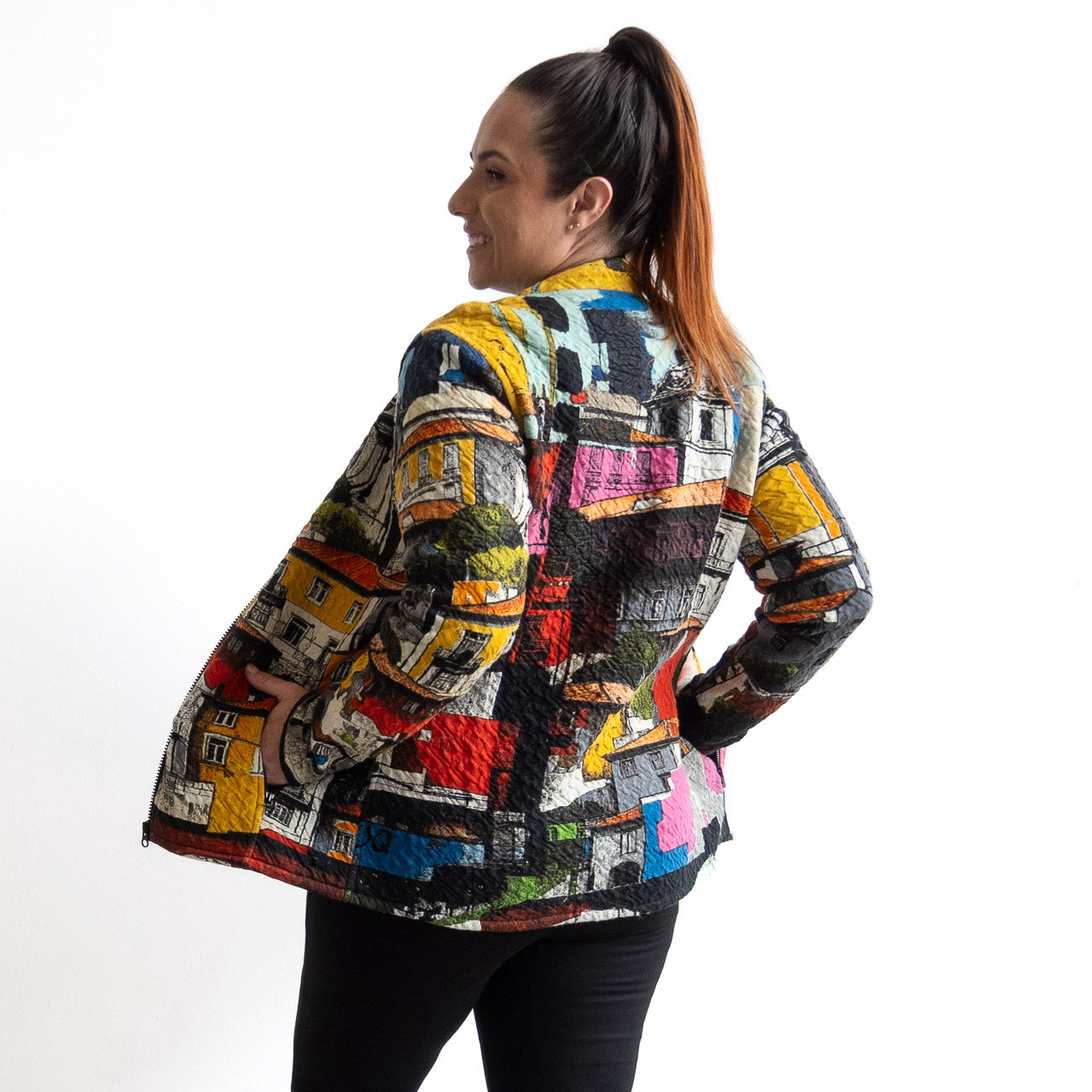 Jersey Matelasse Cardi-Coat by Orientique - Porto - 23147