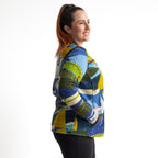 Jersey Matelasse Cardi-Coat by Orientique - Abstract - 23147