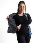 Jersey Matelasse Zip Vest by Orientique - Porto - 23146