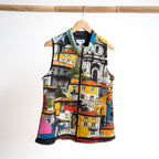 Jersey Matelasse Zip Vest by Orientique - Porto - 23146