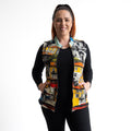 Jersey Matelasse Zip Vest by Orientique - Porto - 23146