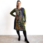 Jersey Panel Dress by Orientique Australia - Kumbalgharh - 31047