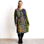 Jersey Panel Dress by Orientique Australia - Kumbalgharh - 31047