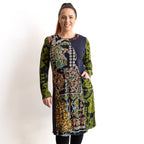 Jersey Panel Dress by Orientique Australia - Kumbalgharh - 31047