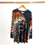 Jersey Panel Tunic by Orientique Australia - Zapotec - 32479