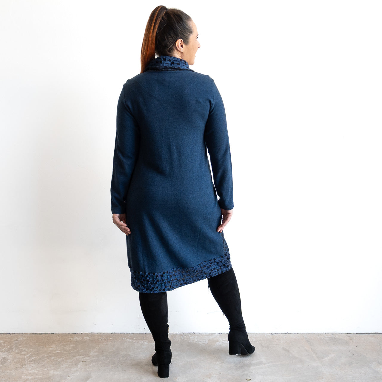 Jersey Sweater Dress by Orientique - Tabriz - 21464