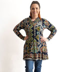 Jersey V-neck Tunic by Orientique Australia - Kumbalgharh - 32470