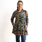 Jersey V-neck Tunic by Orientique Australia - Kumbalgharh - 32470