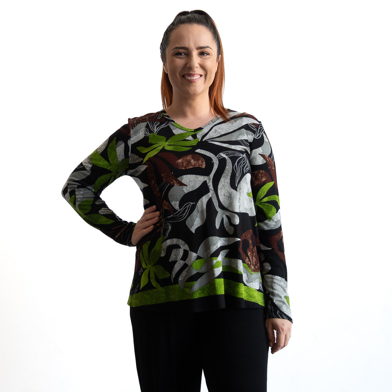 Jersey Winter T-Shirt by Orientique - Castelo Branco - 32493