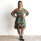 Journey Tunic Smock Dress by Orientique Australia - Guaratiba - 61749