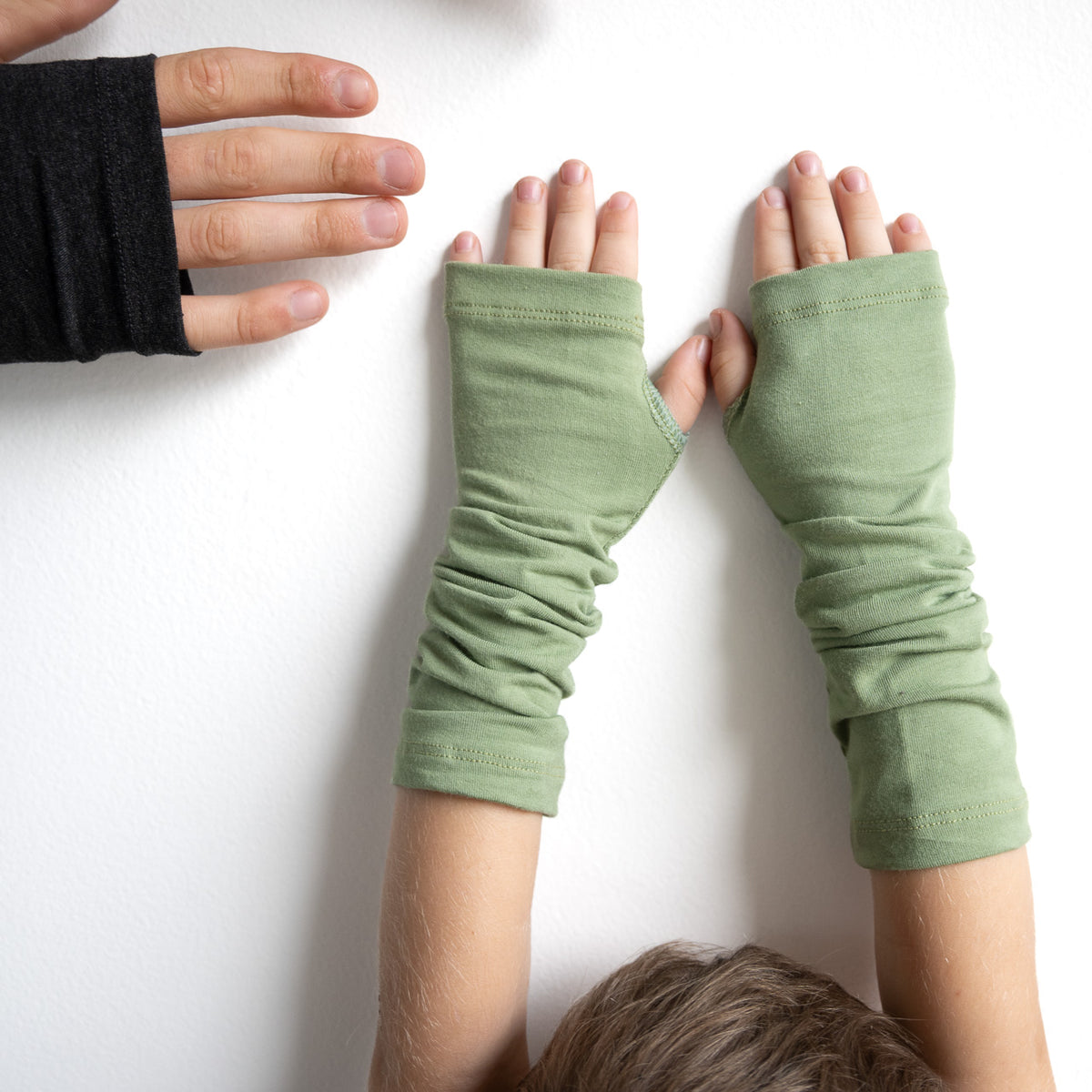 Just The Sleeves - Mitts for Kids by KOBOMO Bamboo