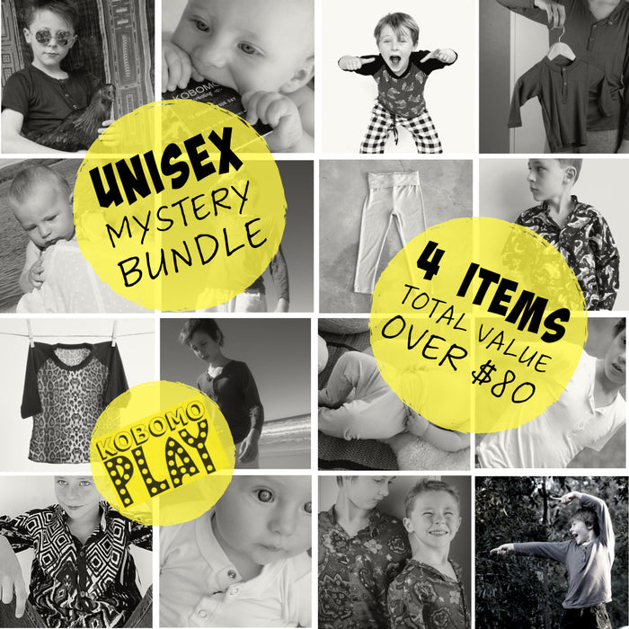 KOBOMO Kid's Mystery Bundle - Boys, Girls, Unisex