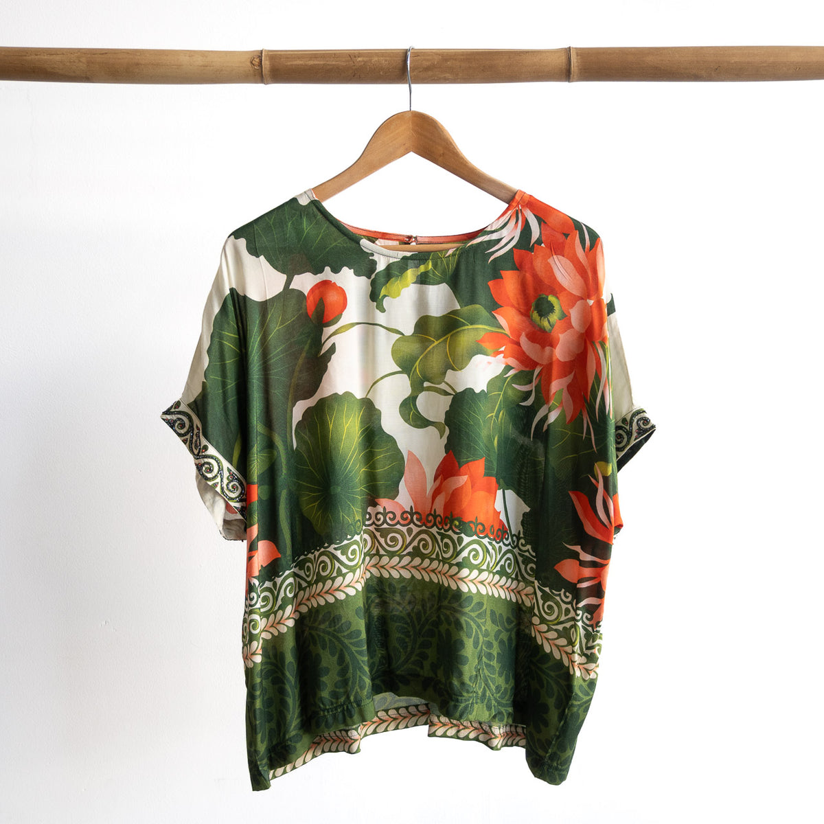 Kaftan Beaded Top - Camila - 32540