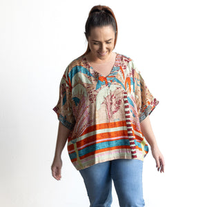Kaftan Top by Orientique Australia - Ponta Verde - 42192