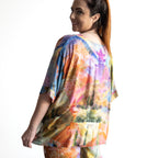 Silky Boxy Top by Orientique Australia - Scenic - 72567
