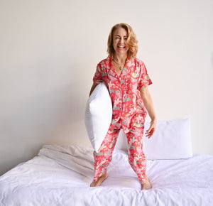Karma Cotton Pyjama Set by Victoria's Dream - Saki - 32248/9 -  KOBOMO