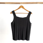 Cotton Rib Knit Tank Top - 1319