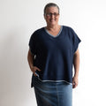 Knitwear Kaftan Tee - 1401