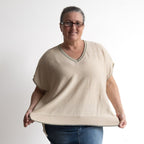 Knitwear Kaftan Tee - 1401