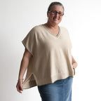 Knitwear Kaftan Tee - 1401