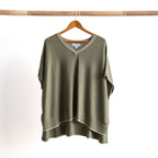 Knitwear Kaftan Top - 1401