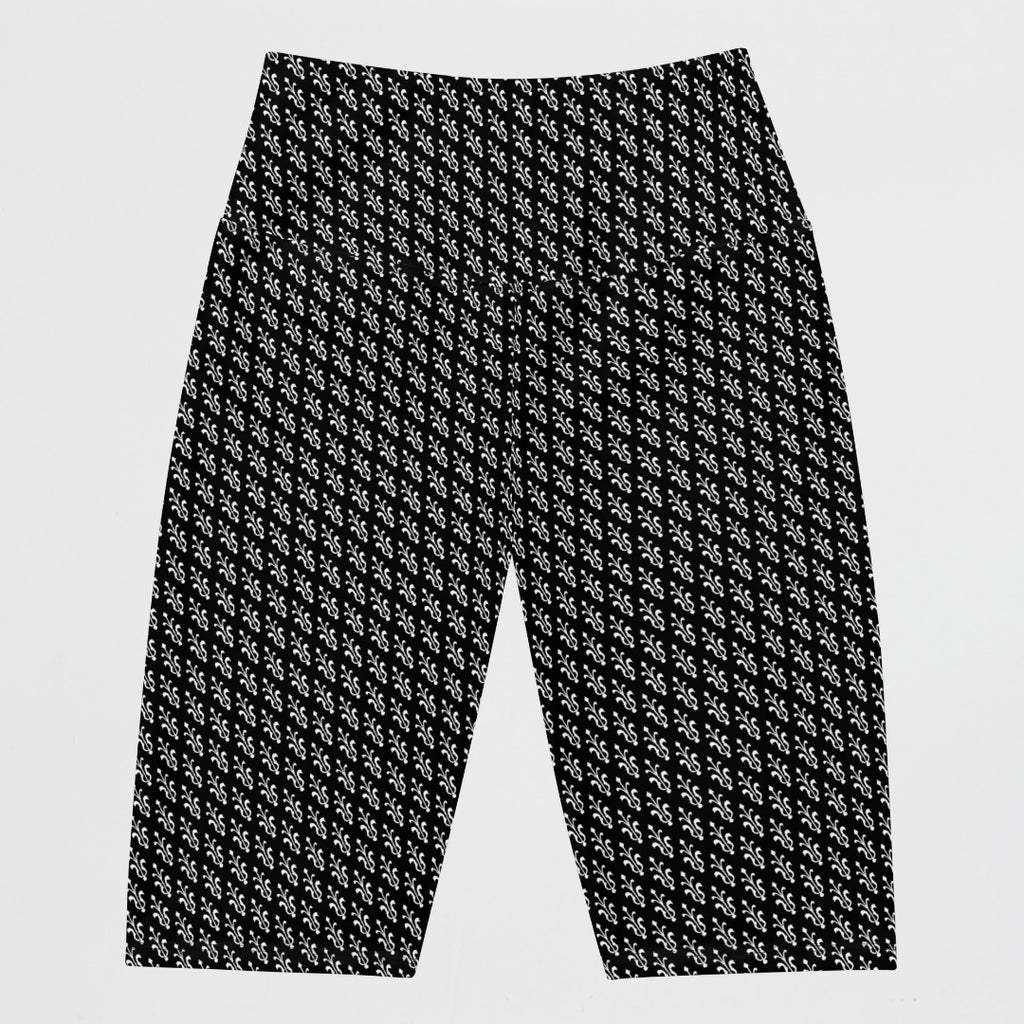 KOBOMO Fleur De Lis Bike Shorts