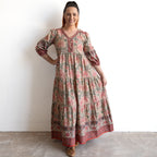Layered Winter Maxi Dress by Escape - Comporta - 71607