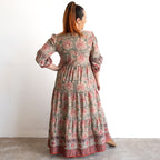 Layered Winter Maxi Dress by Escape - Comporta - 71607