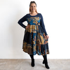 Layers Midi Dress by Orientique - Maluku - 21467