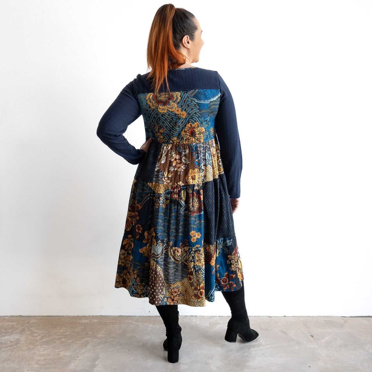 Layers Midi Dress by Orientique - Maluku - 21467