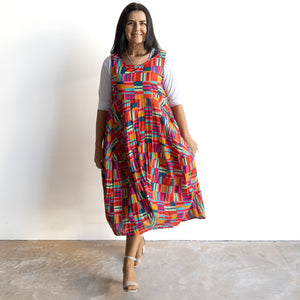 Let's Do Lunch Dress - Sleeveless - by Orientique Australia - Peru - 71599
