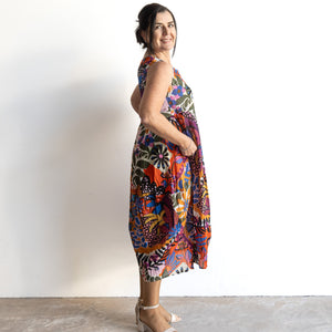 Let's Do Lunch Dress - Sleeveless - by Orientique Australia - Salvador - 81323