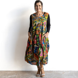 Let's Do Lunch Dress - Sleeveless - by Orientique Australia - Torgua - 91253