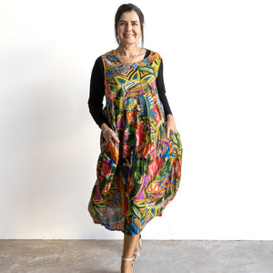 Let's Do Lunch Dress - Sleeveless - by Orientique Australia - Torgua - 91253