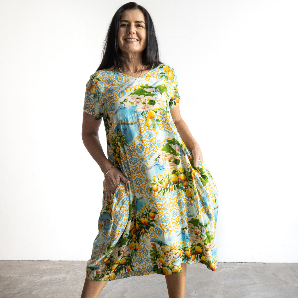 Let's Do Lunch Dress by Orientique Australia - Amalfi - 30186