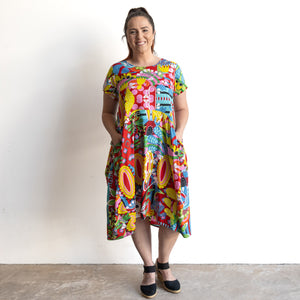 Let's Do Lunch Dress by Orientique Australia - Ayangue - 81374