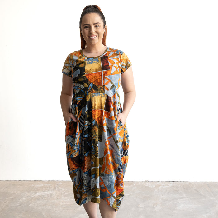 Let's Do Lunch Dress by Orientique Australia - Wyndham - 20148