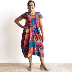 Let's Do Lunch Dress by Orientique Australia - Jacuma Knit - 20128