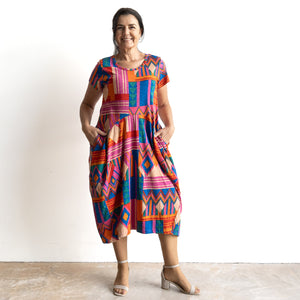 Let's Do Lunch Dress by Orientique Australia - Jacuma Knit - 20128