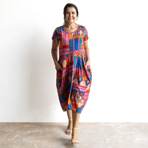 Let's Do Lunch Dress by Orientique Australia - Jacuma Knit - 20128