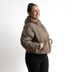 Like No Other Puffer Crop Coat by Orientique - 82235
