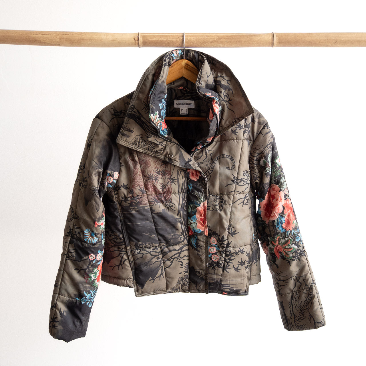 Like No Other Puffer Crop Coat by Orientique - Keqioa - 82238